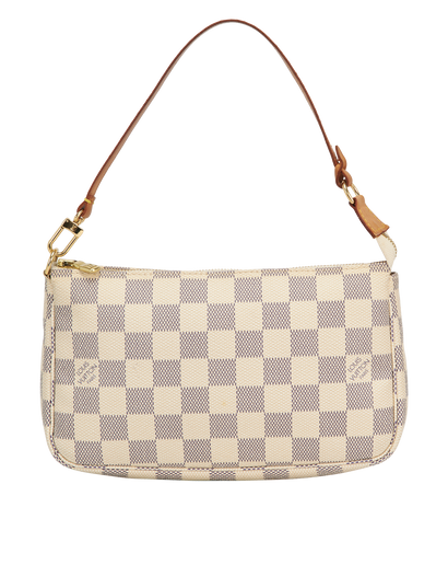 Pochette Accessoires, &pound;575, Handbags, Cream, Canvas, Front view